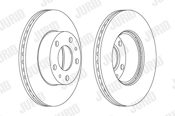 JURID 563018J Brake Disc