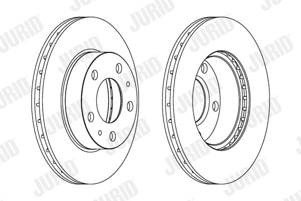 JURID 563021J Brake Disc