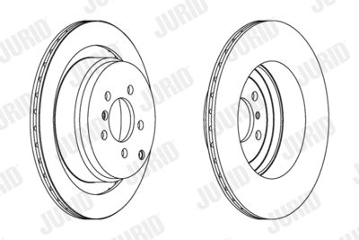 Brake Disc JURID 563023JC-1