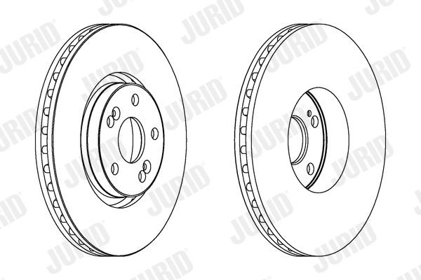 JURID 563025JC-1 Brake Disc