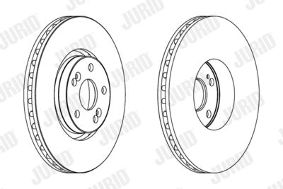 Brake Disc JURID 563025JC-1