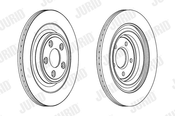 JURID 563027JC Brake Disc