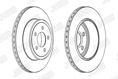 Brake Disc JURID 563034JC-1