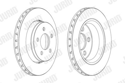 Brake Disc JURID 563041JC