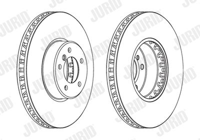 Brake Disc JURID 563045JC-1