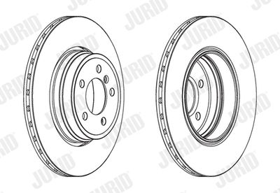 Brake Disc JURID 563066JC-1