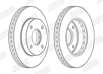 Brake Disc JURID 563107JC