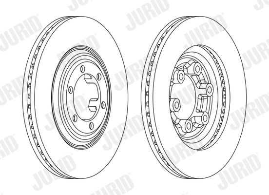 JURID 563111JC Brake Disc