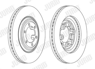 Brake Disc JURID 563111JC