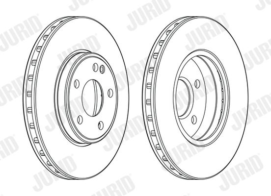 JURID 563114JC Brake Disc