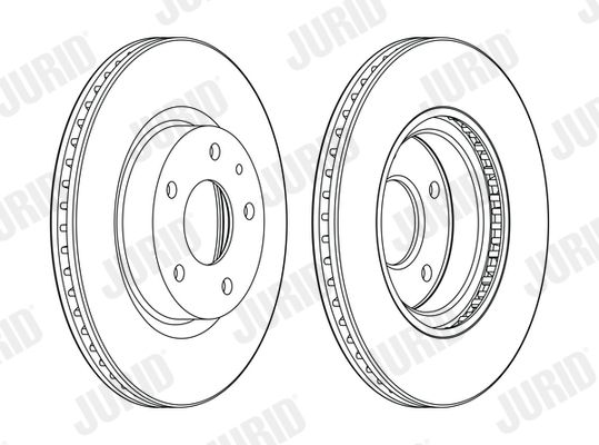 JURID 563119JC Brake Disc