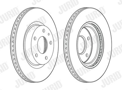 Brake Disc JURID 563119JC