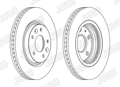 Brake Disc JURID 563120JC