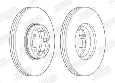 Brake Disc JURID 563122J-1