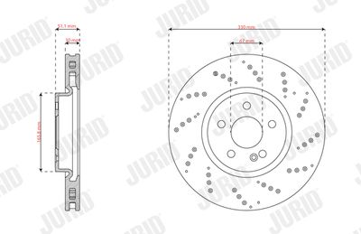 Brake Disc JURID 563725JC