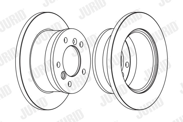 JURID 567761J Brake Disc
