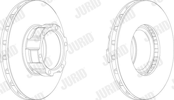 JURID 567770J Brake Disc
