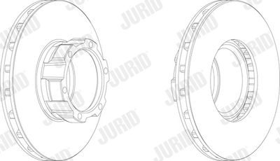 Brake Disc JURID 567770J