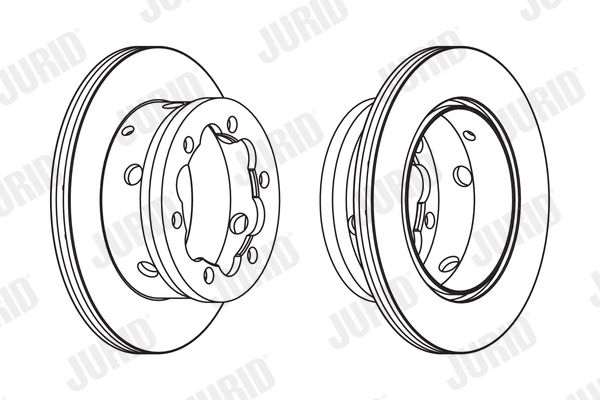 JURID 567810J Brake Disc