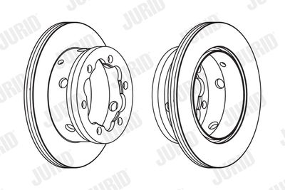 Brake Disc JURID 567810J