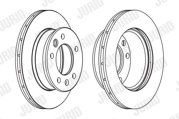 JURID 569122J Brake Disc