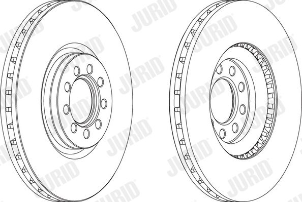 JURID 569164J Brake Disc