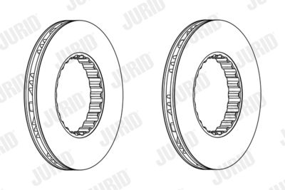 Brake Disc JURID 569214J