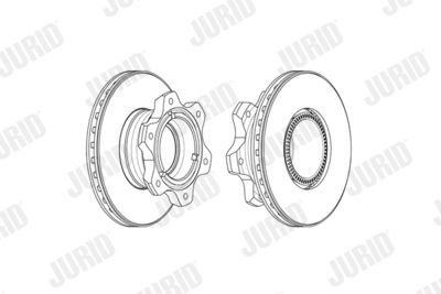 Brake Disc JURID 569227J