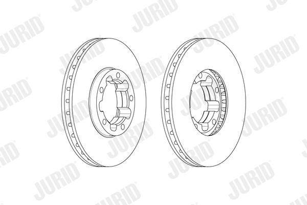 JURID 569231J Brake Disc