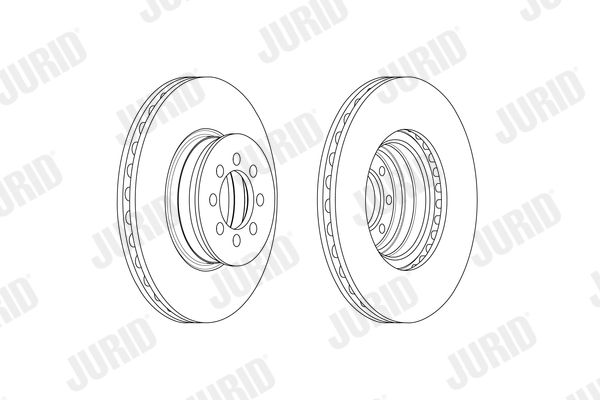 JURID 569232J Brake Disc