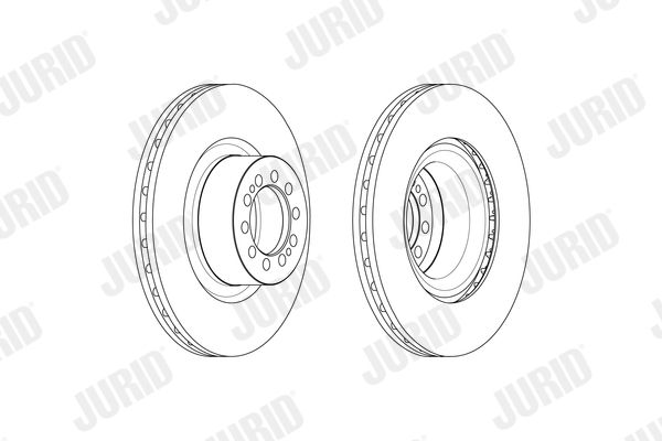 JURID 569252J Brake Disc