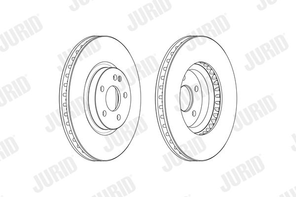 JURID 569261J Brake Disc