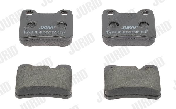 JURID 571407J Brake Pad Set, disc brake