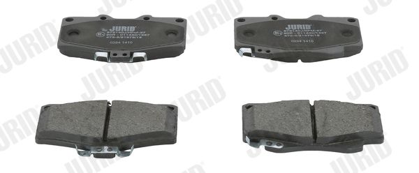 JURID 572140J Brake Pad Set, disc brake