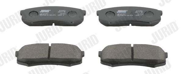 JURID 572245J Brake Pad Set, disc brake