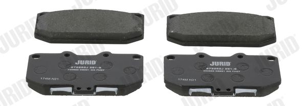 JURID 572252J Brake Pad Set, disc brake