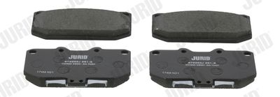 Brake Pad Set, disc brake JURID 572252J