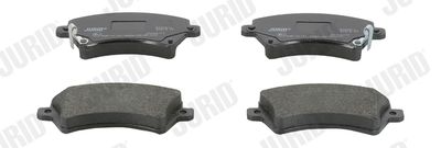 Brake Pad Set, disc brake JURID 572491J