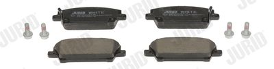 Brake Pad Set, disc brake JURID 572579JC