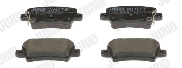 JURID 572580JC Brake Pad Set, disc brake