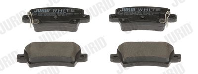 Brake Pad Set, disc brake JURID 572580JC
