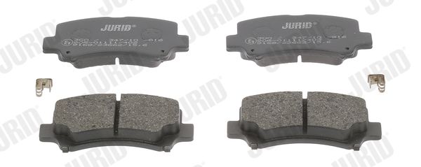 JURID 572589J Brake Pad Set, disc brake