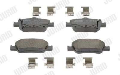 Brake Pad Set, disc brake JURID 572601JC
