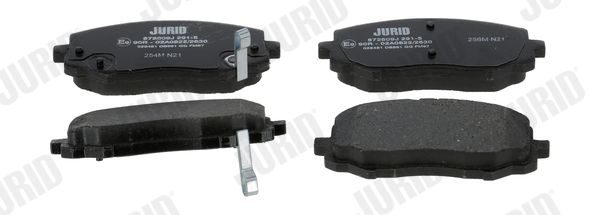 JURID 572609J Brake Pad Set, disc brake