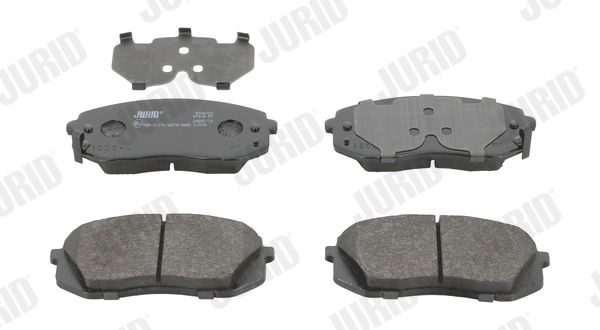 JURID 572612J Brake Pad Set, disc brake