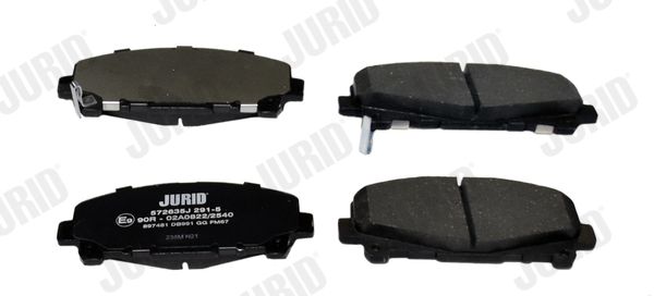 JURID 572635J Brake Pad Set, disc brake