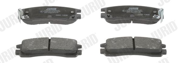 JURID 573062J Brake Pad Set, disc brake