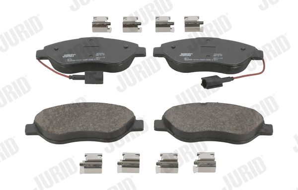 JURID 573076J Brake Pad Set, disc brake