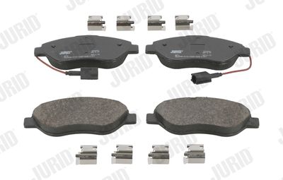 Brake Pad Set, disc brake JURID 573076J