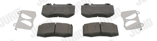 JURID 573092JC Brake Pad Set, disc brake